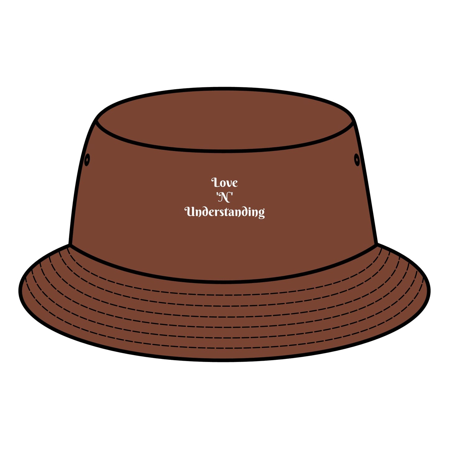 Love & Understanding Bucket Hat – Stylish Summer Hat for Casual Wear and Festivals