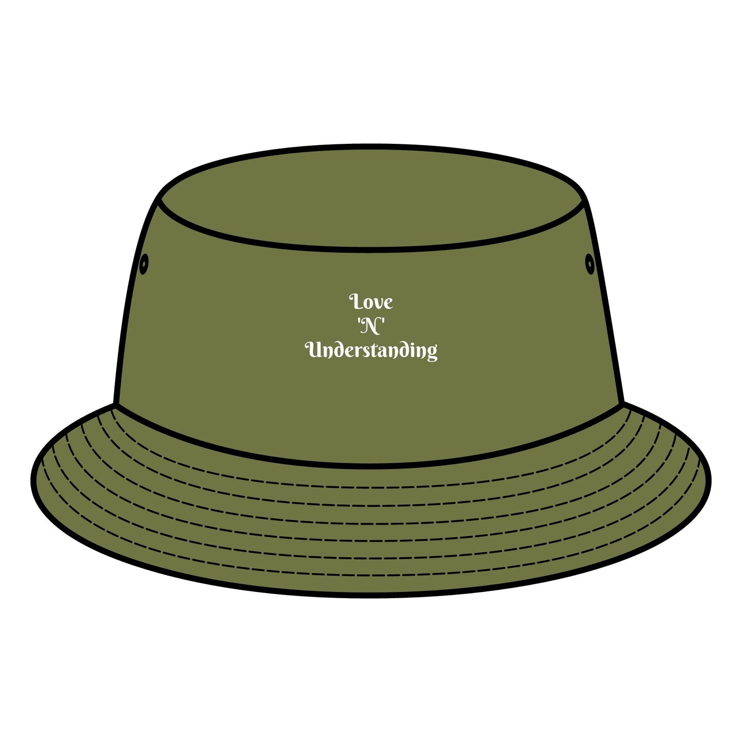 Love & Understanding Bucket Hat – Stylish Summer Hat for Casual Wear and Festivals