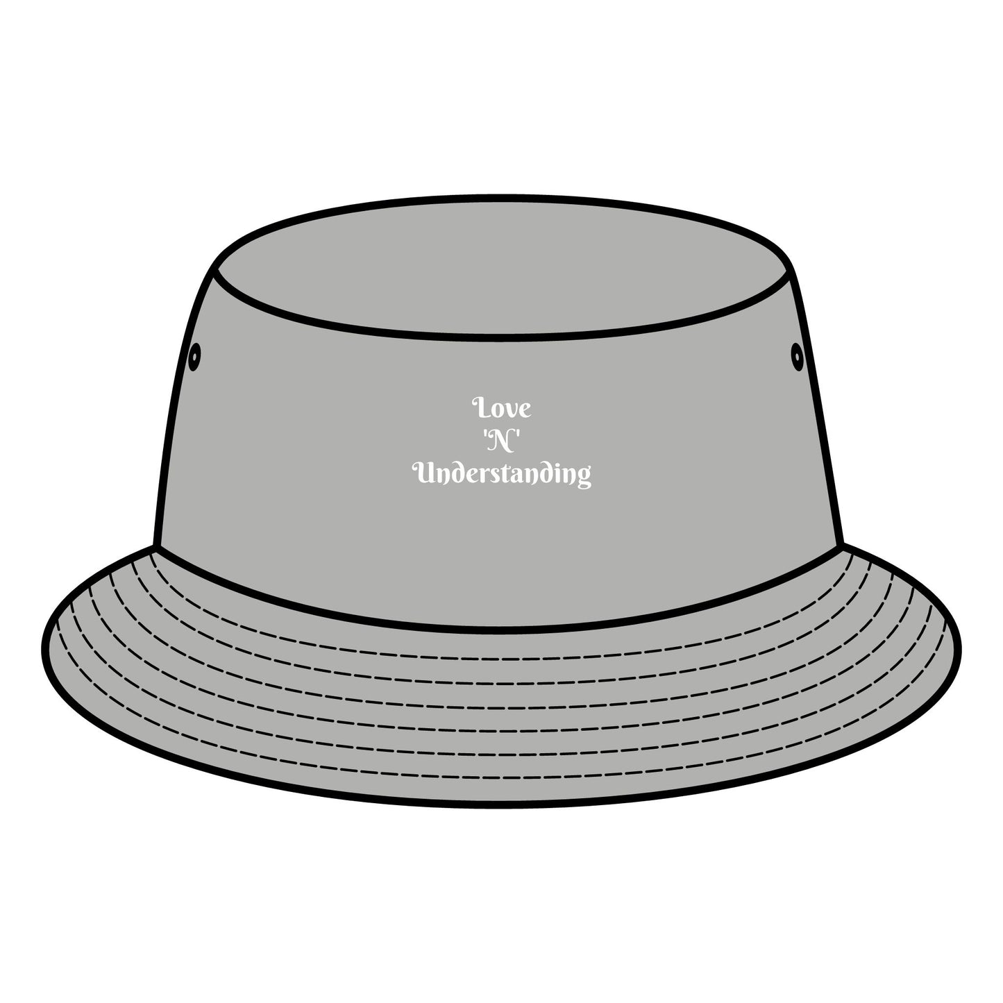 Love & Understanding Bucket Hat – Stylish Summer Hat for Casual Wear and Festivals