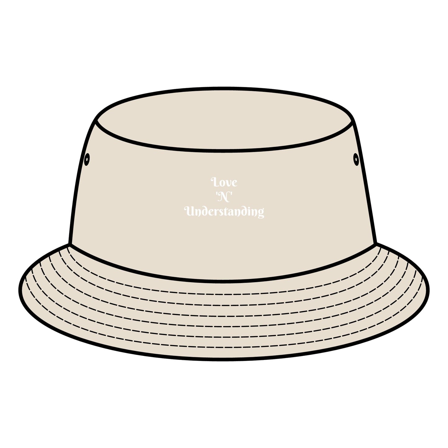 Love & Understanding Bucket Hat – Stylish Summer Hat for Casual Wear and Festivals