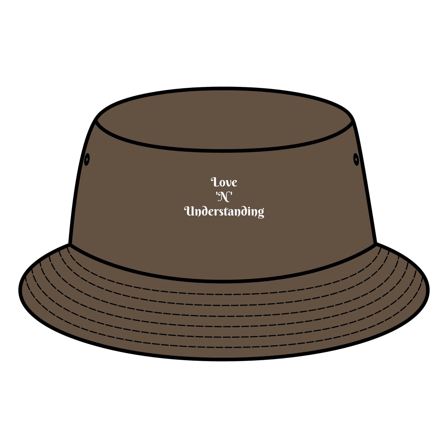 Love & Understanding Bucket Hat – Stylish Summer Hat for Casual Wear and Festivals