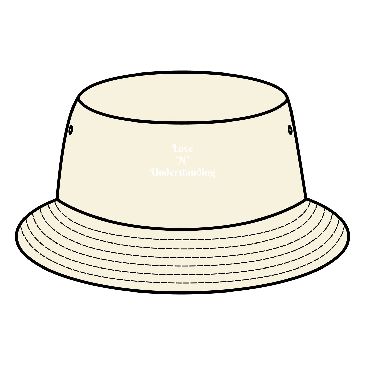 Love & Understanding Bucket Hat – Stylish Summer Hat for Casual Wear and Festivals