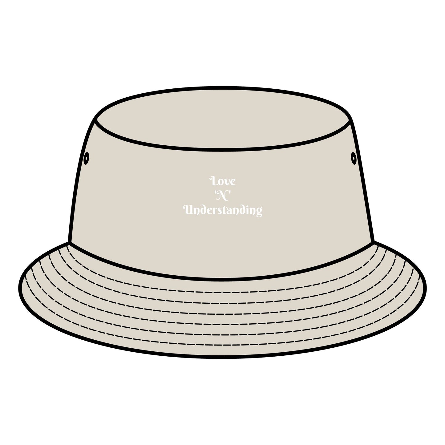 Love & Understanding Bucket Hat – Stylish Summer Hat for Casual Wear and Festivals